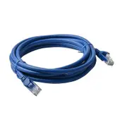 [PL6A-5BLU] 8ware 5m Blue Premium Snagless CAT6A Ethernet Cable, Speed up to 10Gbps