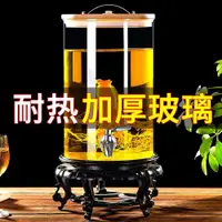 在飛比找ETMall東森購物網優惠-空瓶玻璃空酒瓶泡酒專用玻璃瓶家用高檔酒壇容器酒桶食品級帶龍頭