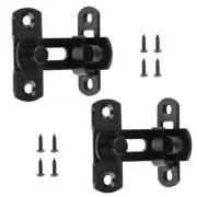 2 Pcs Barn Door for Sliding Door Privacy for Lock Stainless Steel Fl