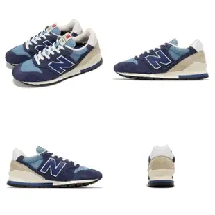 【NEW BALANCE】休閒鞋 996 男鞋 藍 麂皮 復古 經典 美製 NB 紐巴倫(U996TB-D)