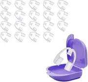 Teeth Grinding Mouth Guard for Sleep Grinding Teeth at Night Mouth Guard Brace Grinding Teeth (Pack of 20 with Organizer Box)