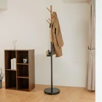 在飛比找momo購物網優惠-【ikloo 宜酷屋】台製簡約掛衣架/收納衣架