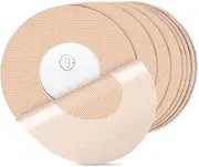 25Pack Freestyle Bandage for Libre 3 Sensor Covers Waterproof 14 Days Overpatch Tape CGM Adhesive Patches Without Hole, Beige