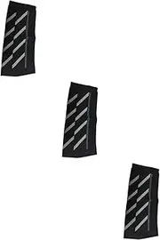 minkissy 3sets Sports Leg Socks Calf Calves Compression Sleeves Circulation Reduces Muscle Increases Circulation Reduces Leg Sleeves for Men Exercise Supplies Accessory Nylon Black 2pcs*3