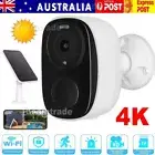 4K Wireless Security Camera Outdoor Battery Rechargeable Office Home WIFI CCTV