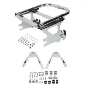 Two-Up Mount Luggage Rack Docking Kit Fit For Harley Tour Pak Road Glide 97-08