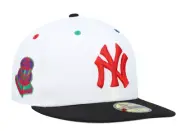 New York Yankees New Era 1956 World Series Primary Eye 59FIFTY Fitted Hat 7 1/2