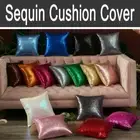 1x Sequin Cushion Cover Sparkly Glitter Throw Pillow Cover - 40x40cm - 13 Colors