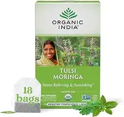 Organic India Moringa Tulsi Tea 25 Teabags
