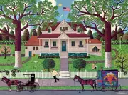 Buffalo Games - Charles Wysocki - Ice Cream and Hopscotch - 1000 Piece...