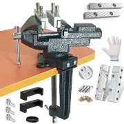 Bench Vise or Table Vise, multifunctional jaw, multi-functional Combined Vise...