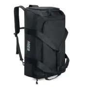 Gym Bag for Men Large Duffel Backpack with Shoe Compartment, 60L Black
