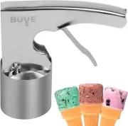 Stainless Steel Ice Cream Scoop - Classic Old Time Scooper with Trigger