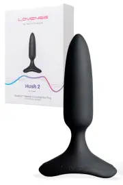 Lovense Hush 2 App Controlled 4.72" Extra Small Vibrating Butt Plug