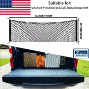 Car Back Trunk Rear Cargo Organizer Storage Elastic String Net Mesh Bag Pocket