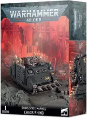 Warhammer 40K Chaos Space Marines Chaos Rhino