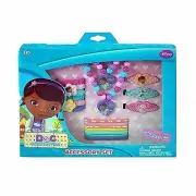 Doc McStuffins 15PC Hair Accessory Kit-Barrettes,hair ties,and Hair Elastics-New