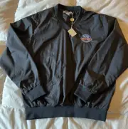 Vtg Pebble Beach Invitational Callaway Golf Outerwear Pullover V-neck Medium New