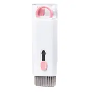 7 in 1 Keyboard and Headphone Cleaning Brush Set - Pink