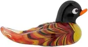 [Glass Of Venice] Murano Glass Swimming Duck - Red