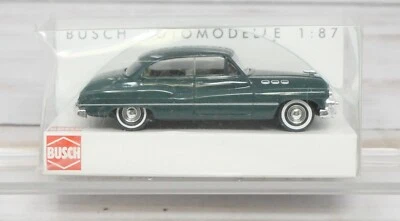 Busch Automodelle 44706, Buick 1950 '50 Limousine, Green, 1/87 HO Scale