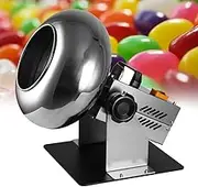 PP-Kic Sugar Coating Machine, Sugar Ball Grinder, Chocolate Rounding Machine, Sugar Ball Coating Dryer, Low Noise, Suitable for Chocolate Factory
