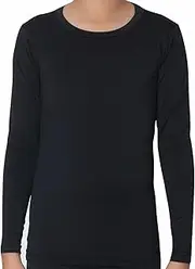 [Henri maurice] Thermal Underwear Kids Boys Shirts Tops Base Layer Compression Long Sleeve CLK L