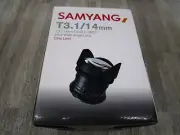 Samyang 1T3.1/14MM ED AS IF UMC II WIDE ANGLE LENS SYDS14M-N FOR NIKON NEW