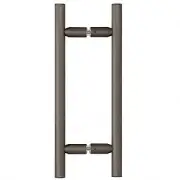 CRL LP8X80RB Oil Rubbed Bronze 8" Ladder Style Back-to-Back Pull Handles