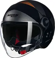 Nolan N21 Visor Tangente 352, open face helmet , color: Black/Grey/Brown , size: M