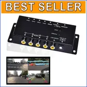 Professional 4-Camera Video Control System for Vehicles with Remote Access