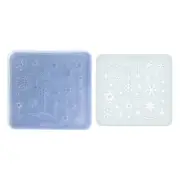 Versatile Silicone Mold Silicone DIY Craft Molds Snowflake Shaped Nail Art Decor