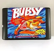 Royal Retro Bubsy Game Cartridge Newest 16 bit Game Card For Sega Mega Drive / Genesis System