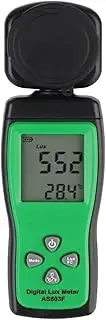 High Performance Photometer LCD Display Luxmeter Light Meter Universal Illuminometer Digital Lux Meter 0-200000 Lux Test for Homes, Agriculture, Warehouse