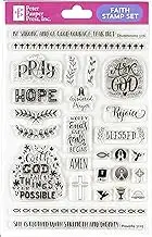 Faith Clear Stamp Set (27 individual stamps)