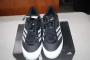 NIB ADIDAS SCORCH X SUPERFLY G20577 FB CLEATS MENS 13 BLACK/WHITE FREE SHIPPING