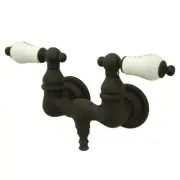 Elements Of Design DT0315PL Double Handle Wall Mounted Clawfoot - Bronze