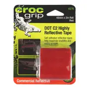 Croc Grip 2m x 48mm Red DOT C2 Highly Reflective Tape