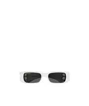 Balenciaga Eyewear Dynasty Sunglasses 51 White