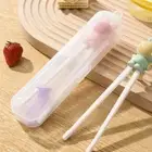 Training Tools Kids Learning Chopsticks Baby Practice Helper Children Tableware