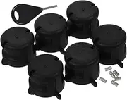 1Set Durable Plastic Fin Box Plug for Water Separator Replaceable Surf Fin Plug for Inflatable Paddleboards Enhances Stability Control Water Accessory