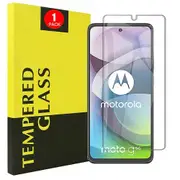 [1 PACK] For Motorola Moto 5 5G Screen Protector Full Coverage Tempered Glass Screen Protector Guard (Clear)
