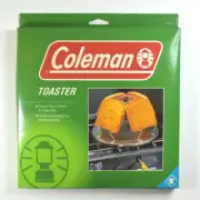 Coleman Toaster Camping 4 Slice Foldable Stovetop Grill Steel, New Open Box