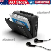 Portable Tape AM/FM Radio Retro Cassette Music Player Walkman Tape Recorder AUS