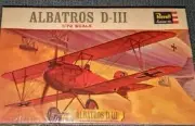 Revell H-629:50 1:72 Albatros D-III Military Aircraft Plane Model Kit