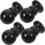 NOLITOY 4Pcs Flagpole Finials Decorative Flagpole Topper Ornaments for Outdoor Garden Elegant Ball Design Easy Installation Flag Supplies