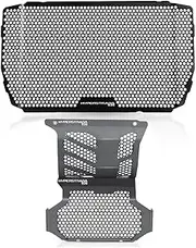 Compatible with 950 939 SP Hyperstrada 939 Motorcycle Radiator Shroud Grille Cover Oil Cooler Tank Engine Guard Protector (Size : Black-06)