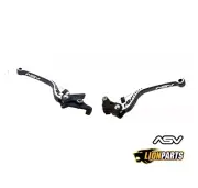 ASV Black Bicolore Brake and Clutch Lever Set For Honda CBR1000RR SP2 2000-2006
