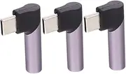 LABRIMP 3Pcs Type C to Audio Adapter USB C Headphone Adapter for Mobile Phones Compact Design for Sound for Go Use
