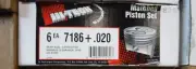 Hi-Tech 7186.020 Piston Set of 6 300 Ford